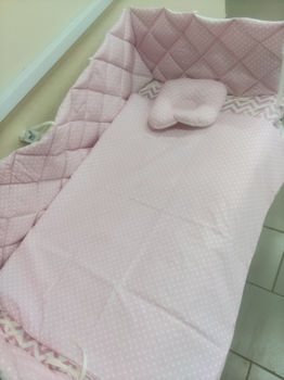 Бортики в кроватку Pampy Pink Dots 