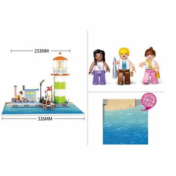 cumpără CONSTRUCTOR GIRL IS DREAM Lighthouse & Pier - Far 279pcs în Chișinău 