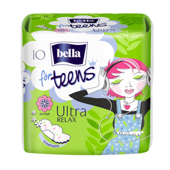 Прокладки Bella Ultra Relax Teens, 10 шт. 