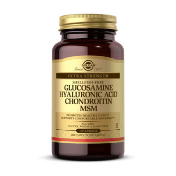 GLUCOSAMINE&CHONDROITINE HYALURONIC ACID 120TABS 