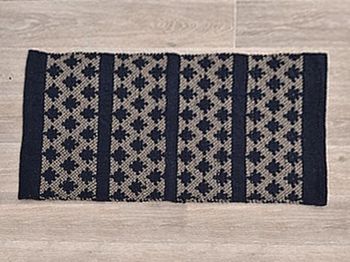 Коврик текстильный 50Х80cm Tendance Zig Zag, хлопок/PE 
