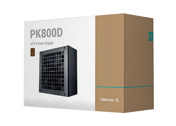 Power Supply ATX 800W Deepcool PK800D, 80+ Bronze, 	Active PFC, DC to DC, Flat cable design, 120mm 