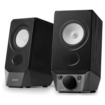 Boxe Active Speakers Edifier R19BT Black, 2.0/ RMS 4W (2x2W), Connectivity: 3.5mm aux (*2) / Bluetooth v5.3, Input Power USB-A 5V, Full control panel (boxe sistem acustic/колонки акустическая сиситема) XMAS