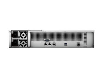 SYNOLOGY "RS2423RP+",12-bay, 4-core AMD Ryzen 3.35-3.6Ghz, 8Gb*1+1Slot, 1x10GbE, 2x1GbE, PCIe, 2xPSU 