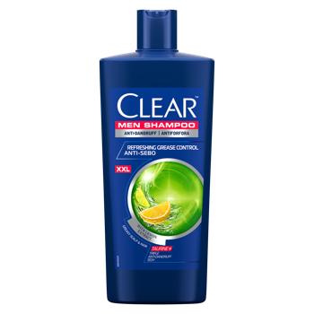 Şampon antimătreaţă Clear Refreshing Grease Control, 610 ml 