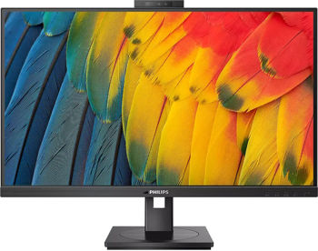 купить 27" PHILIPS 27B1U5601H,Black,IPS,2560x1440,75Hz,4ms,350cd,WebCAM,LAN+HDMI+DP+USB+TypeC,Spkrs,Pivot в Кишинёве 