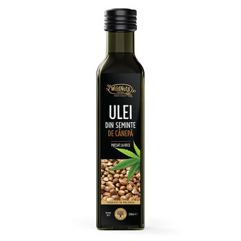 Ulei din semințe de cannabis WildNuts, 250 ml 