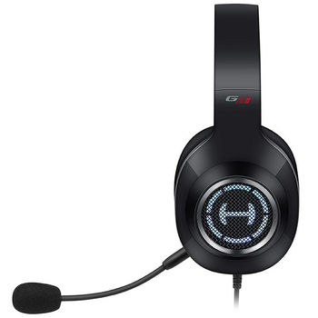 Edifier G2II Black / Gaming On-ear headphones with microphone, 7.1 Virtual Surround Sound, Dynamic RGB light effects, Dynamic driver 50 mm, Frequency response 20 Hz-20 kHz, USB
