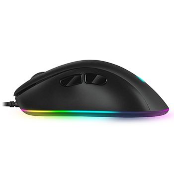 Gaming Mouse SVEN RX-G830, Optical, 500-6400 dpi, 6 buttons, Soft Touch, RGB, Black, USB 