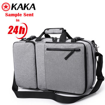 купить Классический городской рюкзак - сумка трансформер Kaka 2255 для ноутбука 15.6",  водонепроницаемый, чёрный в Кишинёве 