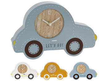 Часы настенные детские "Автомобиль" 24X15cm 