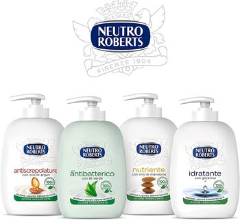Жидкое мыло NEUTRO ROBERTS Nutriente питательное с миндальным маслом, 200 мл 