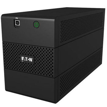 UPS Eaton 5E 650i DIN 650VA/360W Line Interactive, AVR, 1*Schuko, 2*IEC-320-C13 