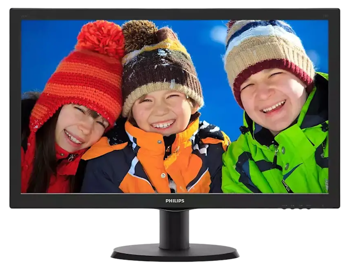 23,6" Monitor Philips 243V5QHABA, MVA 1920x1080 FHD, Black 