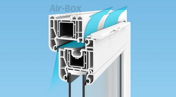купить Вентиляционные приточные клапаны для окон ПВХ. AIR BOX COMFORT в Кишинёве 