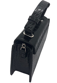 Сумка Croco Mini Black 