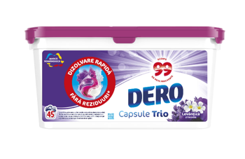 Dero Capsule Trio, Levanţică şi Iasomie, 45 Capsule 