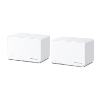 Whole-Home Mesh Dual Band Wi-Fi 6 System MERCUSYS, "Halo H80X(2-pack)", 3000Mbps, MU-MIMO,Gbit Ports 