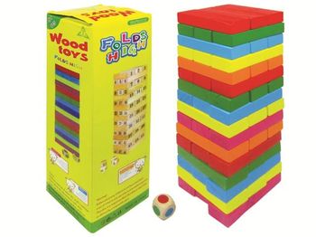 Игра из кубиков Башня (Дженга) 26.5X13X3.5cm 