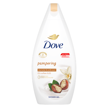 Gel de duş Dove  SG Pampering, 450 ml 