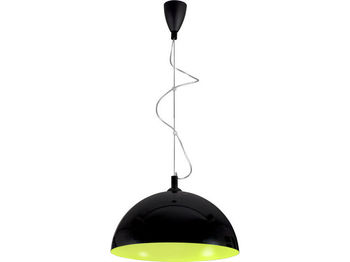 Suspensie Hemisphere L negru-galben 5765 