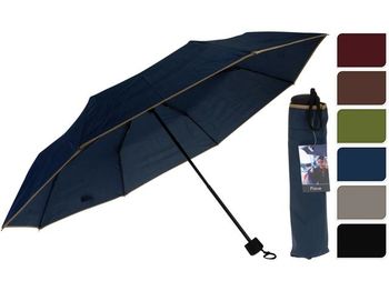 Зонт складной D106cm однотонный, 6 цветов 
