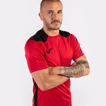 Футболка JOMA - CHAMPIONSHIP VI ROJO NEGRO M 