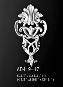 AD419-15 (12 x 5.4 x2 cm.) 