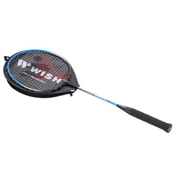 Paleta badminton 216 (husa 3/4) WISH blue 14-00-081 (8288) 