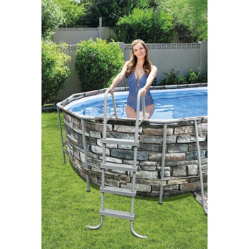 Piscina Power Steel Oval 610x366x122cm, 20241L, carcas metal 