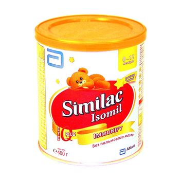 купить Молочная смесь Similac Изомил с 0 месяцев, 400г в Кишинёве 