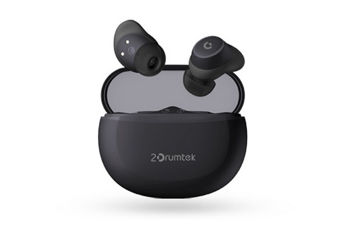 Wireless Earphones A4tech B27, 10 mm driver, 32 Ohm, 100db, Bluettoth 5.2, 40/400mAh, IPX4, Ash Grey 