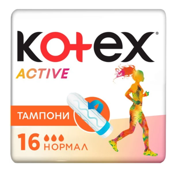 купить Гигиенические тампоны Kotex Active Normal, 16 шт. в Кишинёве 