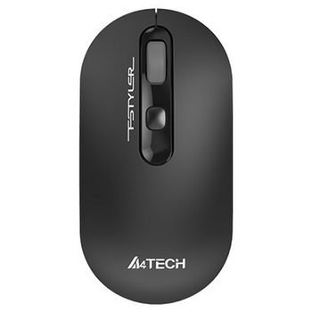 Wireless Mouse A4Tech FG20, Optical, 1000-2000 dpi, 4 buttons, Ambidextrous, 2xAAA, Grey, USB 