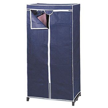 cumpără Cabinet textil albastru 75x50x150 cm 116701 în Chișinău 