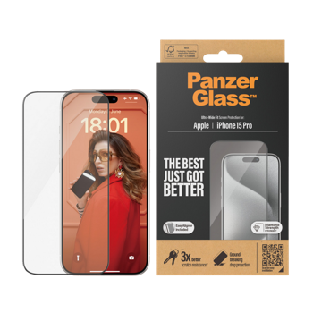PanzerGlass Apple iPhone 15 Pro UWF wA 