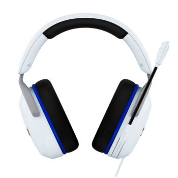 Gaming Headset HyperX Cloud Stinger 2 Core PS5, 40mm driver, 32 Ohm, 10-25kHz,95db,275g.,3.5mm White 