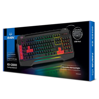 Tastatură Gaming SVEN KB-G8800, Negru 
