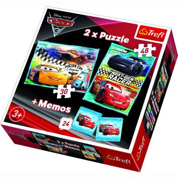 cumpără Trefl Puzzle Memos Cars 2 in 1 în Chișinău 