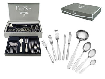 Set de tacamuri Pinti Uno 75buc, inox 