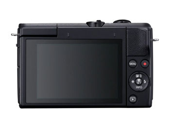 DC Canon EOS M200, Black & EF-M 15-45mm f/3.5-6.3 IS STM KIT (Streaming Kit) 
