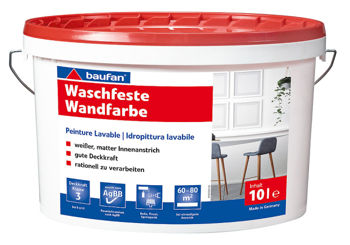 Vopsea latex lavabilă  10 L. Waschfeste Wandfarbe  BF100547 