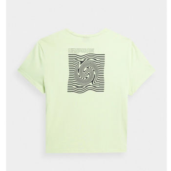 купить Футболка 4F TSHIRT F344 4FSS23TTSHF344 LIGHT GREEN в Кишинёве 