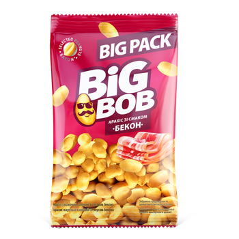 Арахис Big Bob со вкусом бекона 160 гр 