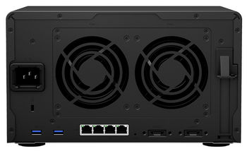SYNOLOGY "DS1621+", 6-bay, AMD Ryzen 4-core 2.2GHz, 4Gb*1+1Slot, 2xM.2 NVMe, 4x1GbE, PCIe 