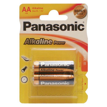 Panasonic "ALKALINE Power" AA Blister* 2, Alkaline, LR6REB/2BPR 