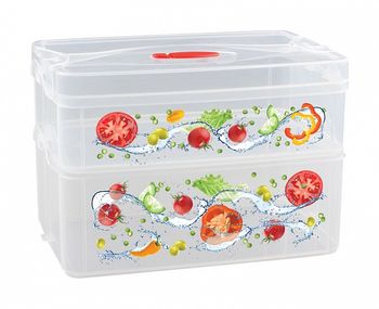 Container BYTPLAST 4312865 Smart System (2 L+3 L) 