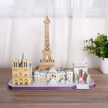 купить CubicFun пазл  3 D City Line Paris в Кишинёве 