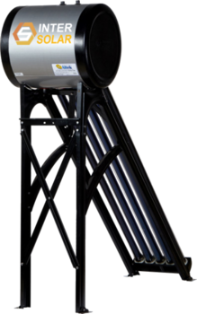 Солнечный коллектор Altek SD-T2-5 безнапорный (бак 50 л, 5 трубок) 