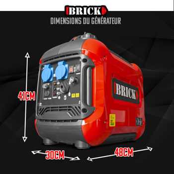 Generator invertor pe benzina Brick BGI2000 